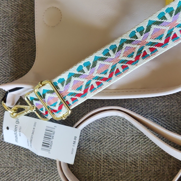 *Final Price* NWT Madden Girl Crossbody Bag with Double Straps - Picture 9 of 9